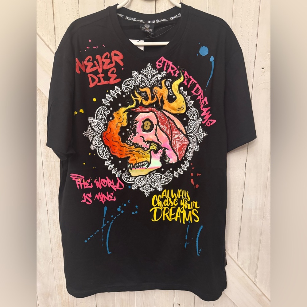 Switch “Street Dreams” Limited Edition Graphic Tee
Size: XXL - New With Tag